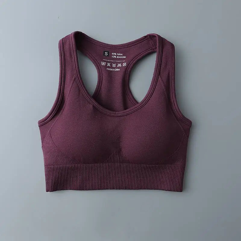 Seamless Sports Suit for Women, Yoga Set, Workout Clothes, Fitness Wear, Long Sleeve Crop Top, High Waist Leggings, Gym Clothing