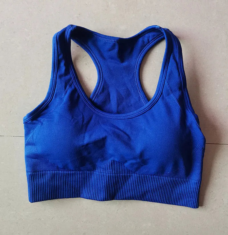 Seamless Sports Suit for Women, Yoga Set, Workout Clothes, Fitness Wear, Long Sleeve Crop Top, High Waist Leggings, Gym Clothing