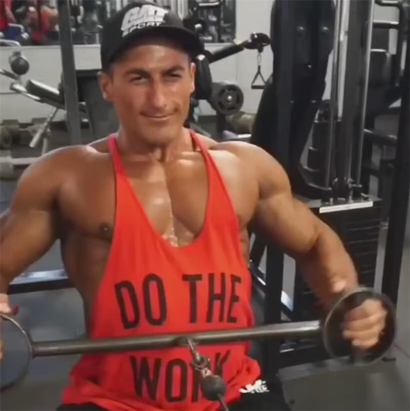 2022 Cotton Gyms Tank Tops Men Sleeveless Tanktops for Boys Bodybuilding Clothing Undershirt Fitness Stringer Vest