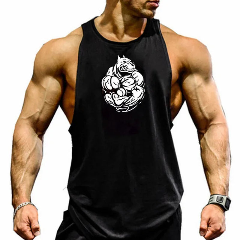 Men'S Vest, Gym Exercise, Sports, Fitness, Bodybuilding