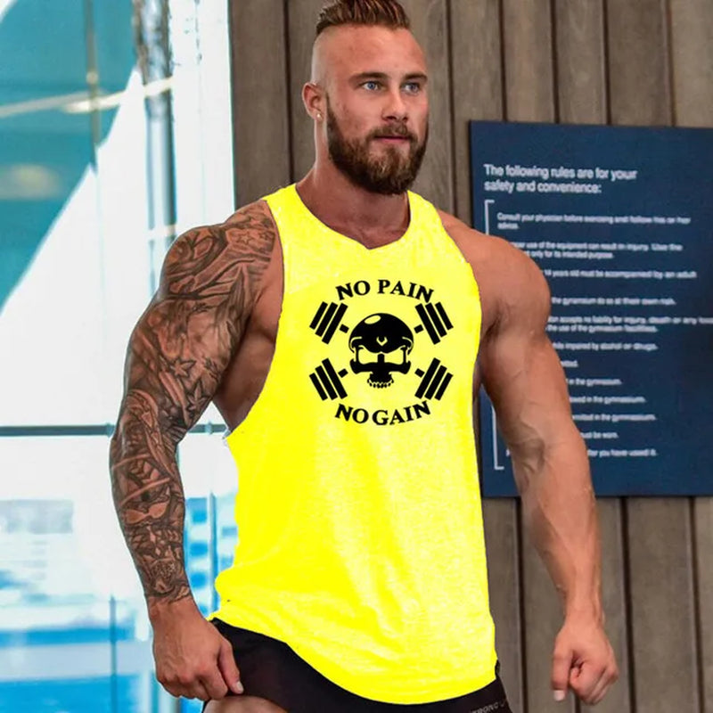 Men'S Vest, Gym Exercise, Sports, Fitness, Bodybuilding