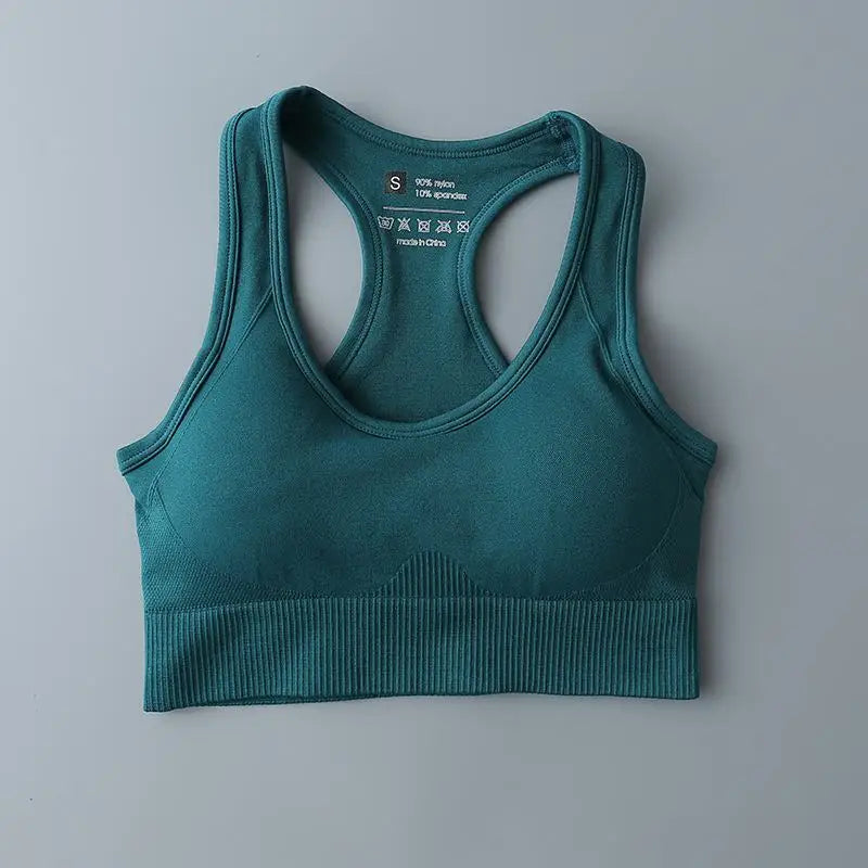 Seamless Sports Suit for Women, Yoga Set, Workout Clothes, Fitness Wear, Long Sleeve Crop Top, High Waist Leggings, Gym Clothing