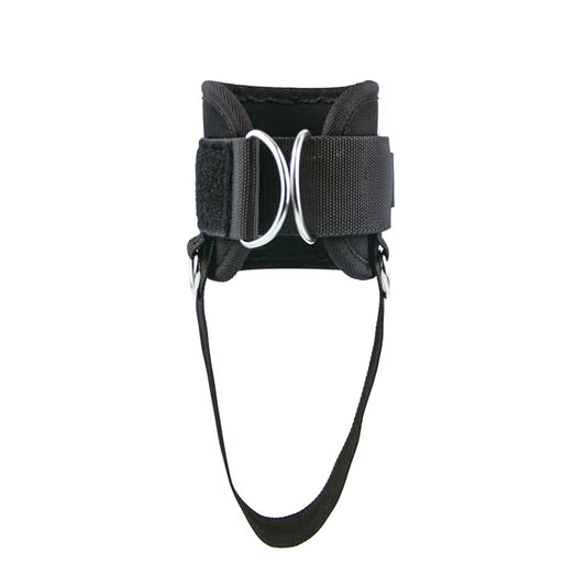 Cable Machine Ankle Straps Fitness Cuffs for Men Women Neoprene Padded 4 D-Ring Ankle Support Protectier Gym Workouts Leg Weight
