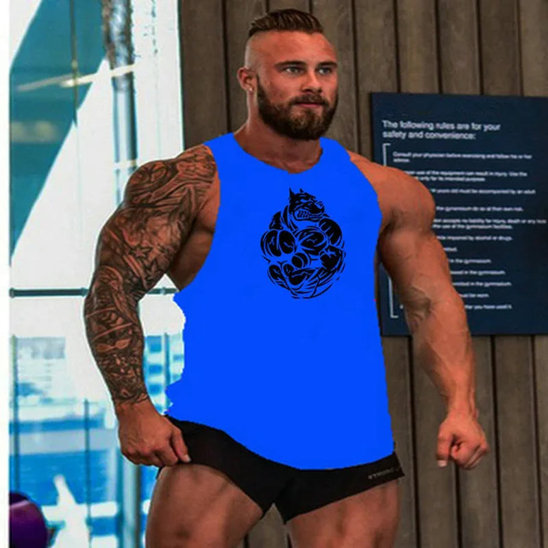 Men'S Vest, Gym Exercise, Sports, Fitness, Bodybuilding