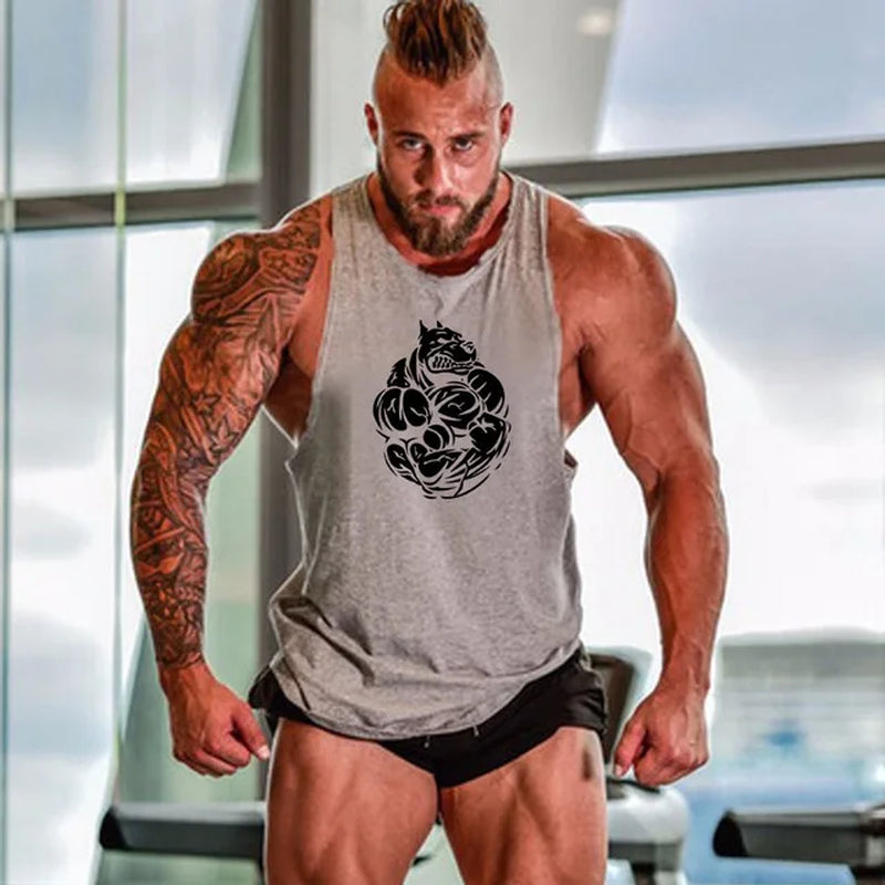 Men'S Vest, Gym Exercise, Sports, Fitness, Bodybuilding