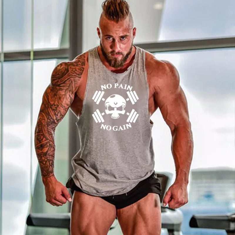 Men'S Vest, Gym Exercise, Sports, Fitness, Bodybuilding
