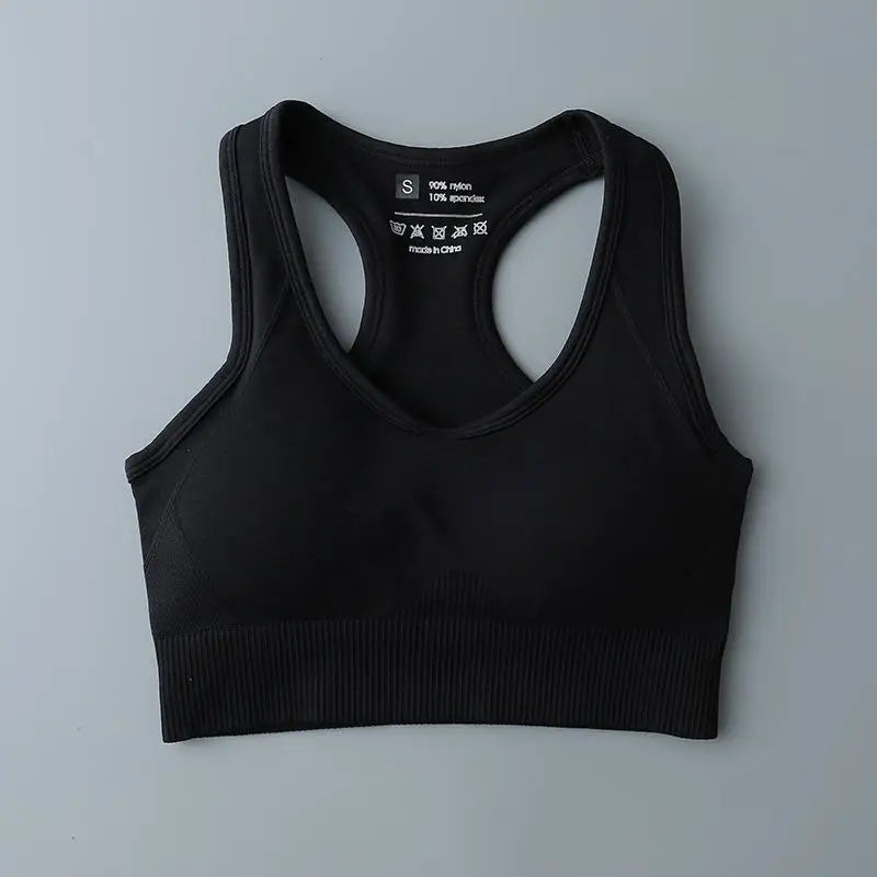 Seamless Sports Suit for Women, Yoga Set, Workout Clothes, Fitness Wear, Long Sleeve Crop Top, High Waist Leggings, Gym Clothing